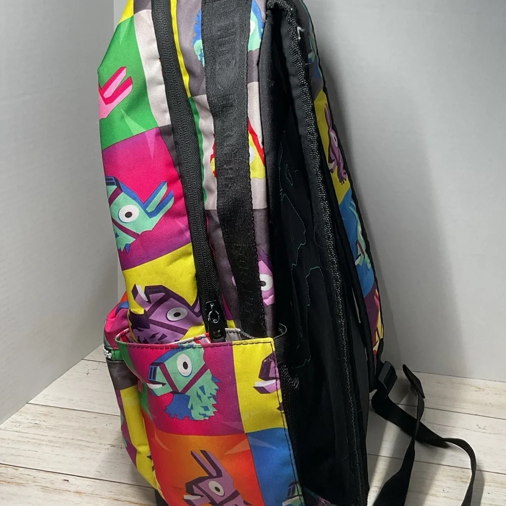 Fortnite Game Loot Llama Multiplier Backpack Multicolor 17.5